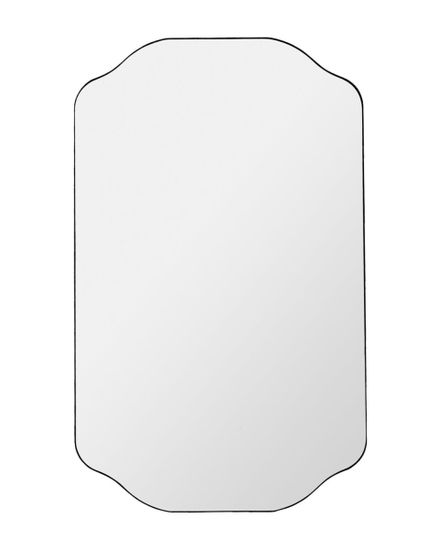 Настенное зеркало “Элтон” в черной раме