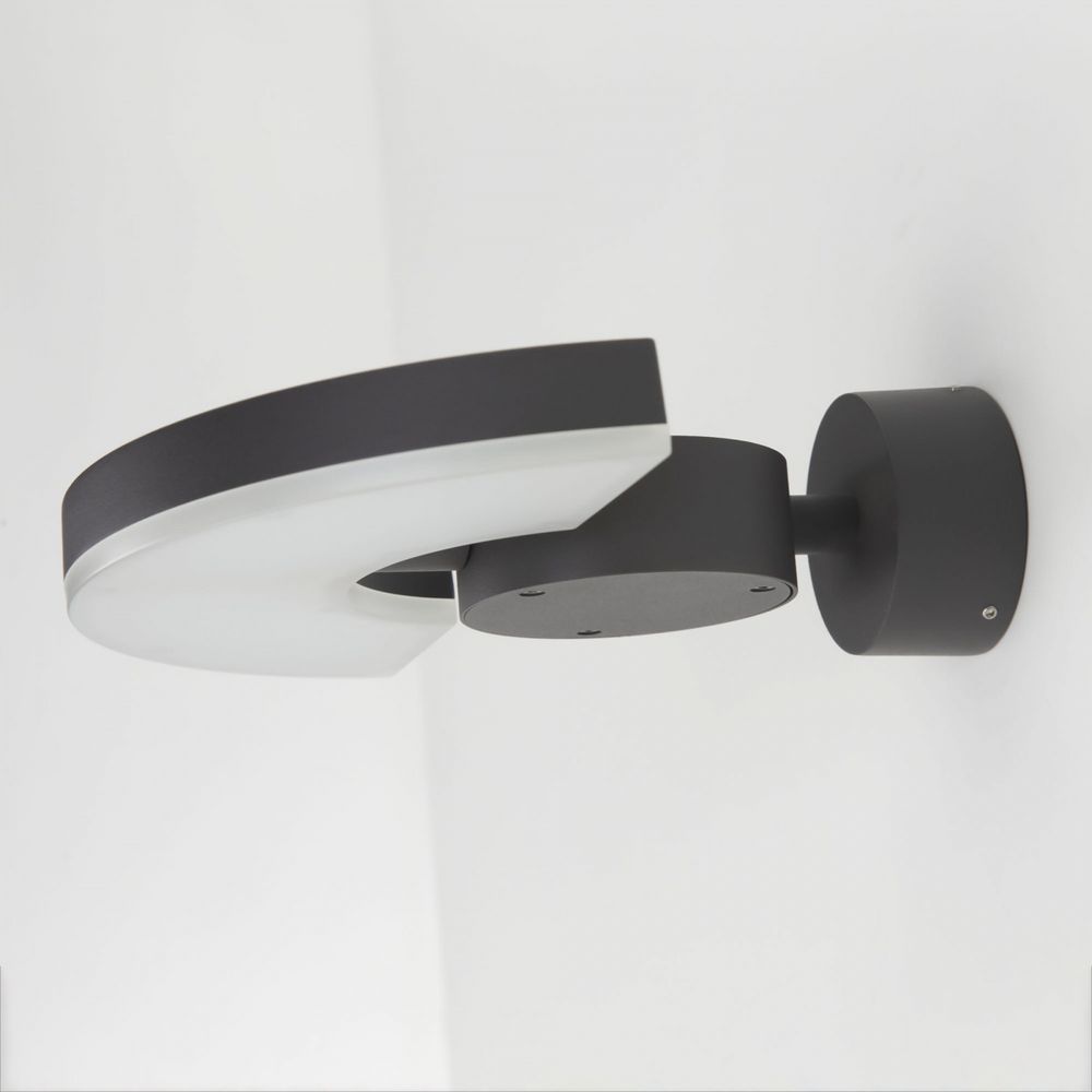 Citilux GARDA CLU03W LED Уличный настенный поворотный светильник Графит