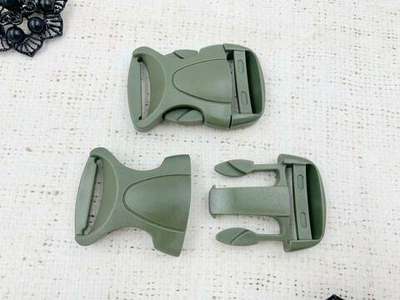 Фастекс пластиковый усиленный РОМ 3,2 см, хаки