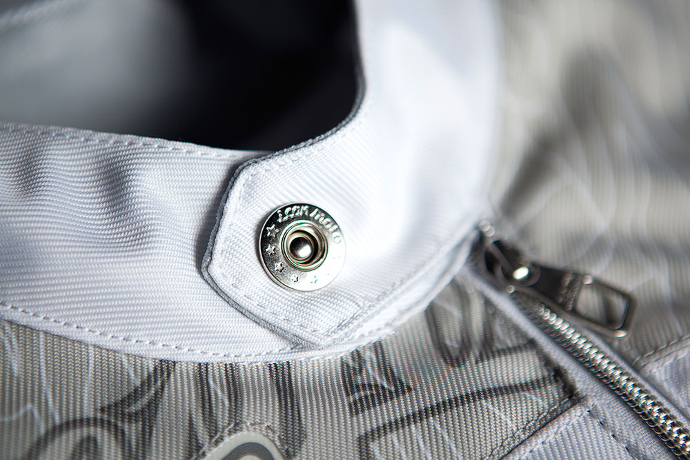 Мотокуртка - ICON HELLA 2 (женская, текстиль, белая)