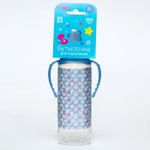 5399491 Бутылочка для кормления «Русалка» 250 мл цилиндр, с ручками