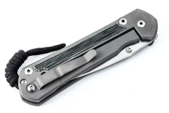 Складной нож Chris Reeve Sebenza Insingo LIS Micarta с клинком из стали CPM-S35VN, рукоять титан