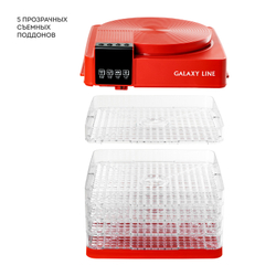 Электросушилка Galaxy Line GL2630/красный