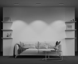 Трековый магнитный светодиодный светильник Maytoni Radity   TR082-1-12W3K-M-W