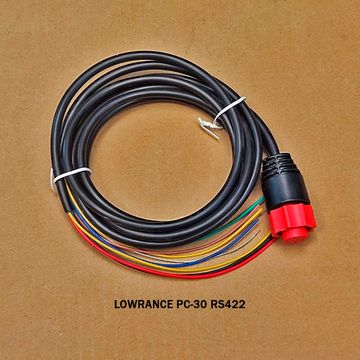 Кабель питания и передачи данных PC-30 RS422 для Lowrance HDS, Elite Ti / Ti2. Replacement 000-0127-49