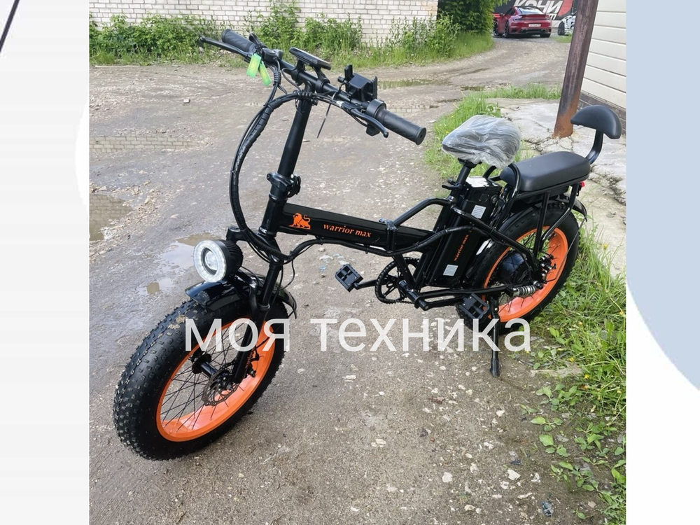 Электровелосипед аккумуляторный 1000 Вт Фэтбайк