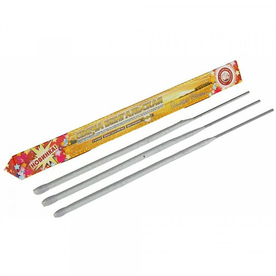 Свеча бенгальская 400мм Золото России желт 3шт УПЗ