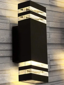 Светильник бра уличный настенный E27, Фонарь фасадный IP55