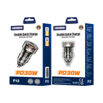 АЗУ JELLICO F12 USB+Type-C 30W