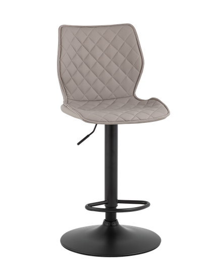 Стул барный Dome экокожа серый