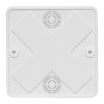 Коробка разветвительная КМР-030-032кг наружная (100x100x28) белая с клеммником 6мм2 EKF (35.00 шт.)