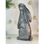 Статуэтка Зая, 40см (тауп, гипс)