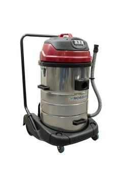 Пылесос для автомойки профессиональный 3 турбины 3x1500Вт RVC70-3 Водопылесос 70л.