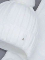 Шапка для девочек осенняя и снуд