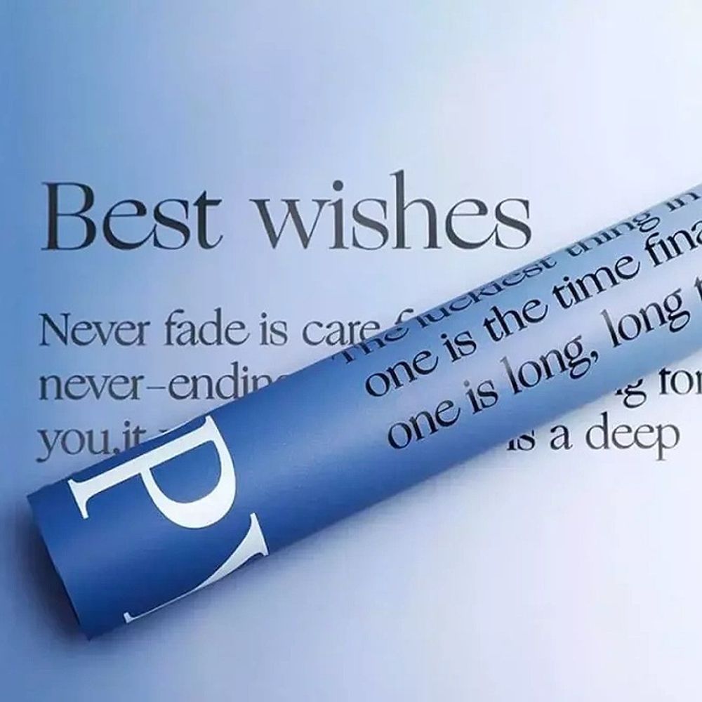 Пленка Best wisher 58см*10м СИНИЙ