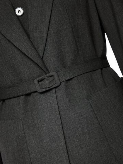 Marc Cain Блейзер приталенного кроя с поясом в тон