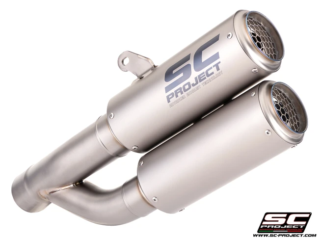 Выхлоп SC-Project Twin CR-T titanium