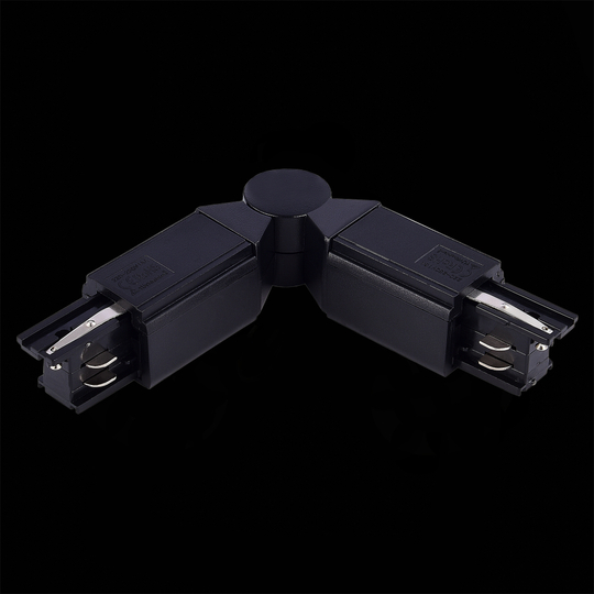 ST030.409.18 Поворотный угол для трехфазного шинопровода ST-Luce Черный