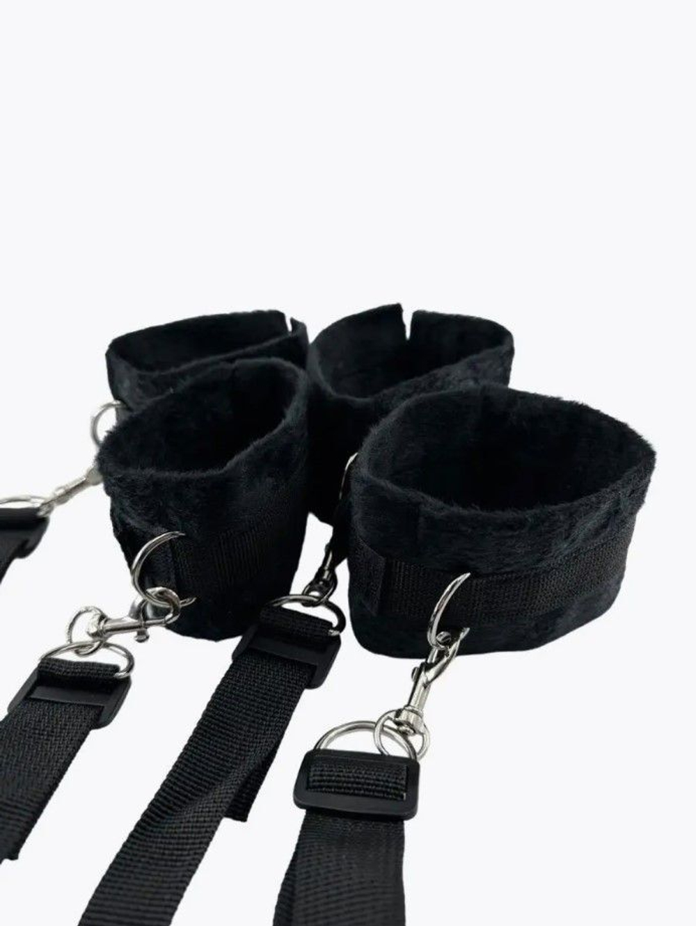 БДСМ набор для кровати, бандаж для фиксации рук и ног.