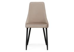 Стул на металлокаркасе Лорд бежевый / черный