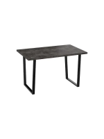 Стол кухонный Черный дуб 130х80х75 см