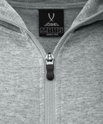 Худи на молнии женское ESSENTIAL Athlete Hooded FZ Jacket W, серый