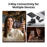 Беспроводная система DJI Mic 3, 2 микрофона + 1 приемник, 3.5 мм + USB-C
