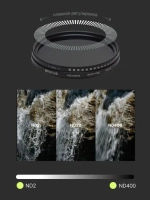 Фильтр нейтральный RayLab ND2-400 55mm