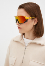 Спортивные очки 720armour Flash / Candlelight Orange / Matte Black / Champion Gold Ti / Cylinder Lens