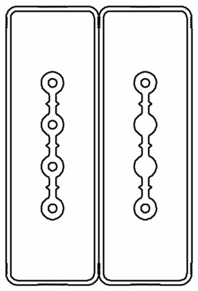 Секция прямая шинопровод 3+3 точек отвода L=3000мм Cu 4P+2P 40A
