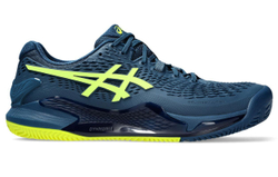 Мужские кроссовки теннисные Asics Gel-Resolution 9 Clay - небесный