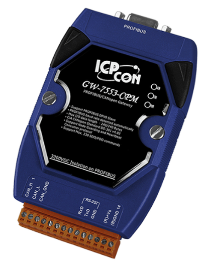 Преобразователь ICP DAS GW-7553-CPM CR