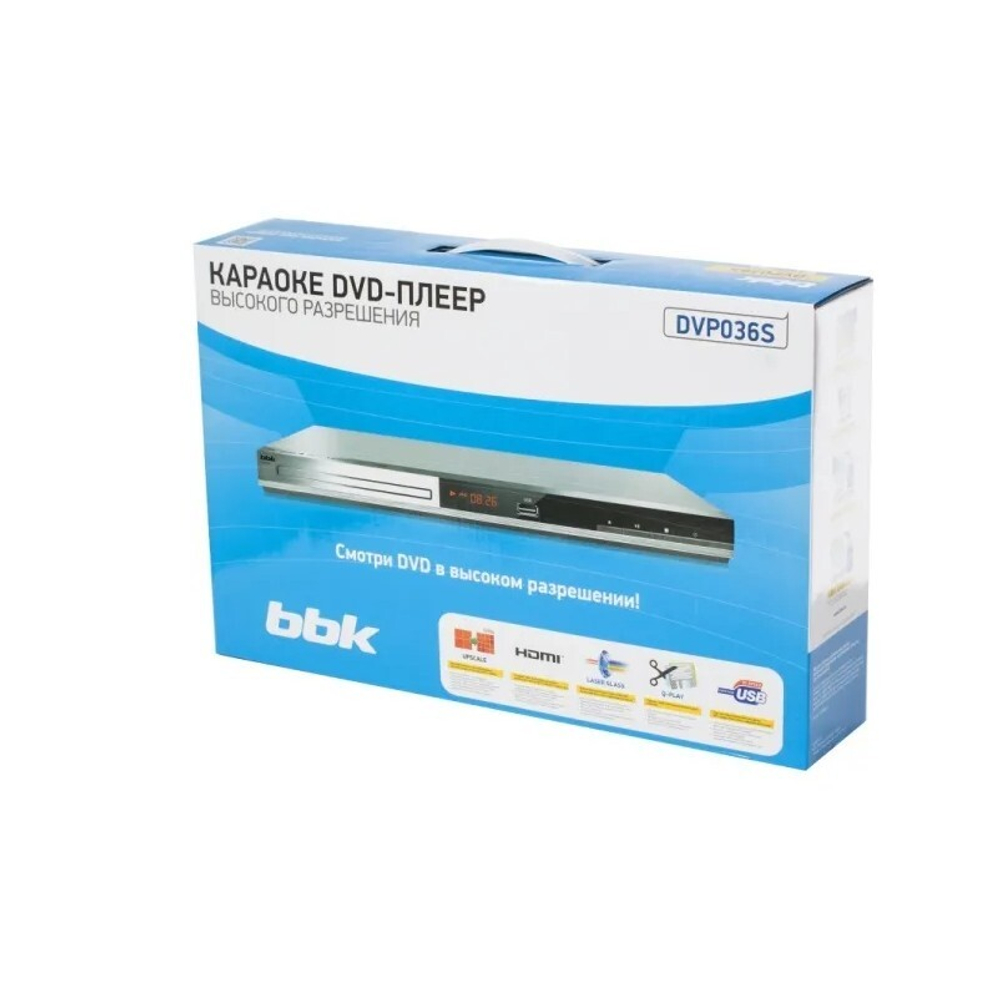 DVD плеер BBK DVP036S караоке