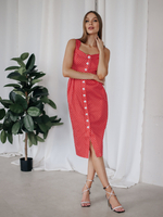 Платье сарафан на бретелях