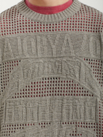 Мужской Свитер Total Logo Drop Needle