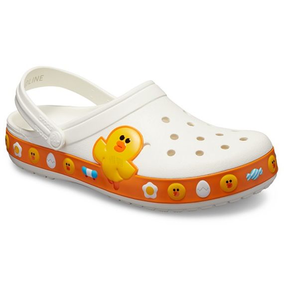 Crocs Classic Clog 'White Yellow'