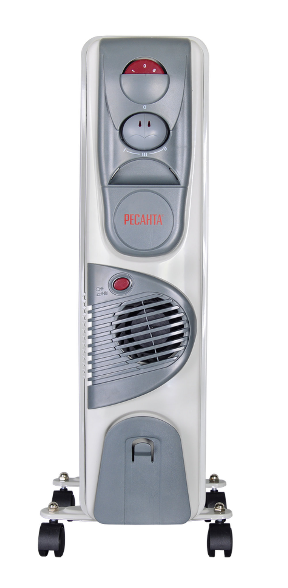 Масляный радиатор РЕСАНТА ОМ-9НВ с вентилятором