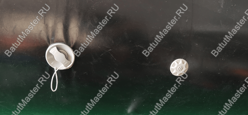 Круглый надувной бассейн «Многогранник», черный, 7*7*0,65 м