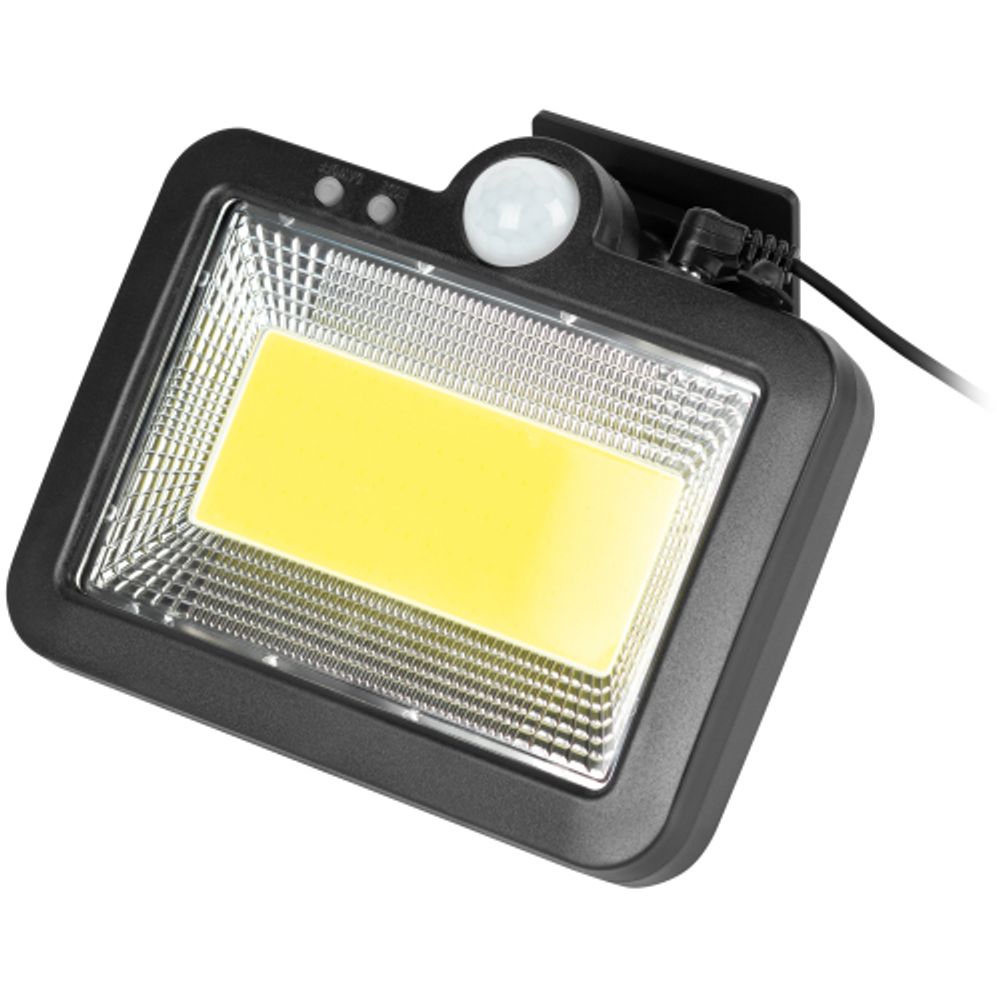 Светильник уличный ЭРА ERAFS025 - 01C фасадный сплит-прожектор на солнечной батарее холодный белый 100 COB LED | Садовые фасадные светильники