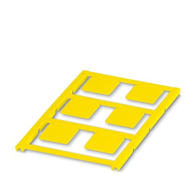 0826986 - UC-EMLP (22X22) YE CUS - Пластиковая табличка