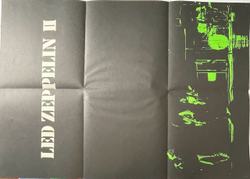 Винтажная виниловая пластинка LP Led Zeppelin II (Japan 1971) (Obi) (Poster) Bring It On Home