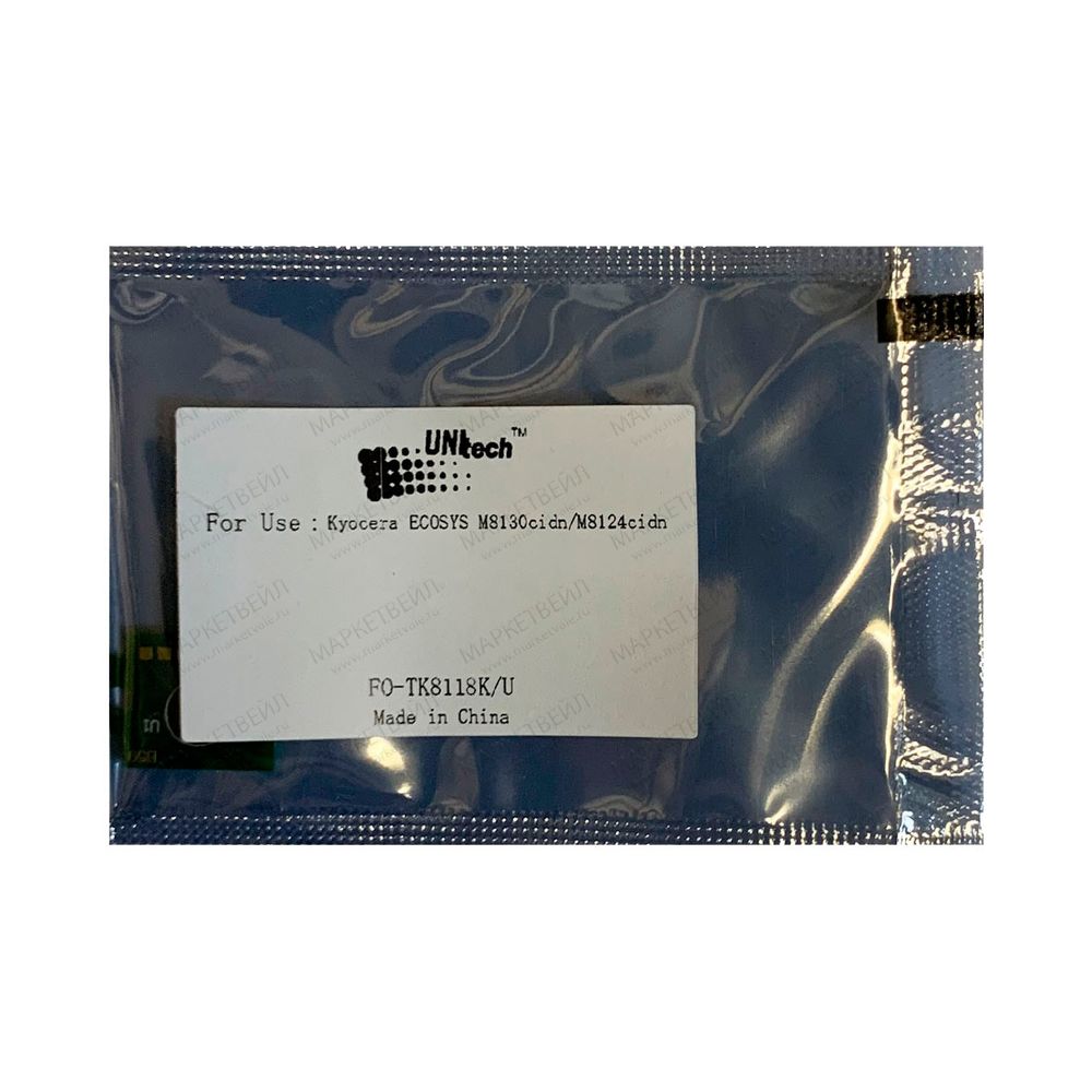 Чип к-жа (TK-8118K) Kyocera M8130cidn/M8124cidn (12K, CHN) black UNItech(Apex)