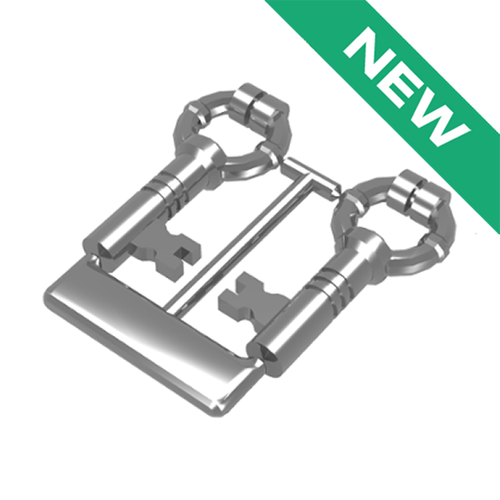 NEW Ключи 40359 Chrome Silver