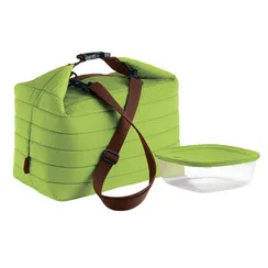 Набор из термосумки и контейнера handy, 3 л, зеленый