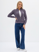 Сиреневый жакет на молнии Тамбовчанка