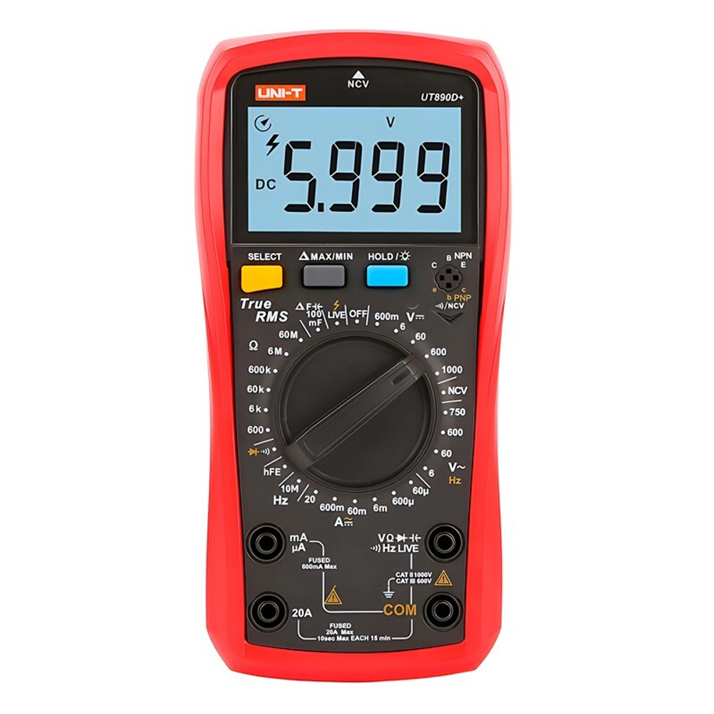 Мультиметр  UNI-T UT890D+
