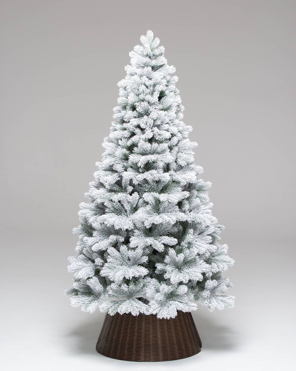 Заснеженная ель "Суздальская" (Литая хвоя) 120 см / 1,2 м