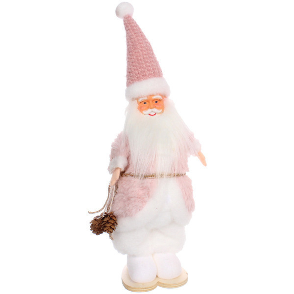 Дед Мороз «Сказочный костюм» 30 см (в ассортименте), Розовый
