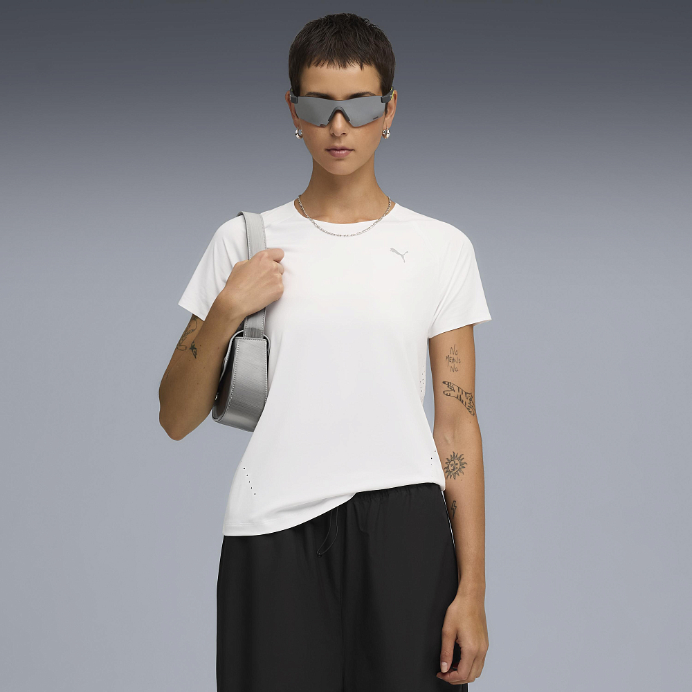 Женская футболка PUMA EVERYDAY CLOUDSPUN SS TEE  W