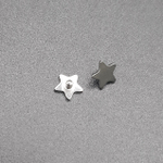 Накрутка 1 шт для микродермала Звезда 4 мм, толщина резьбы 1,6 мм для пирсинга. Титан G23